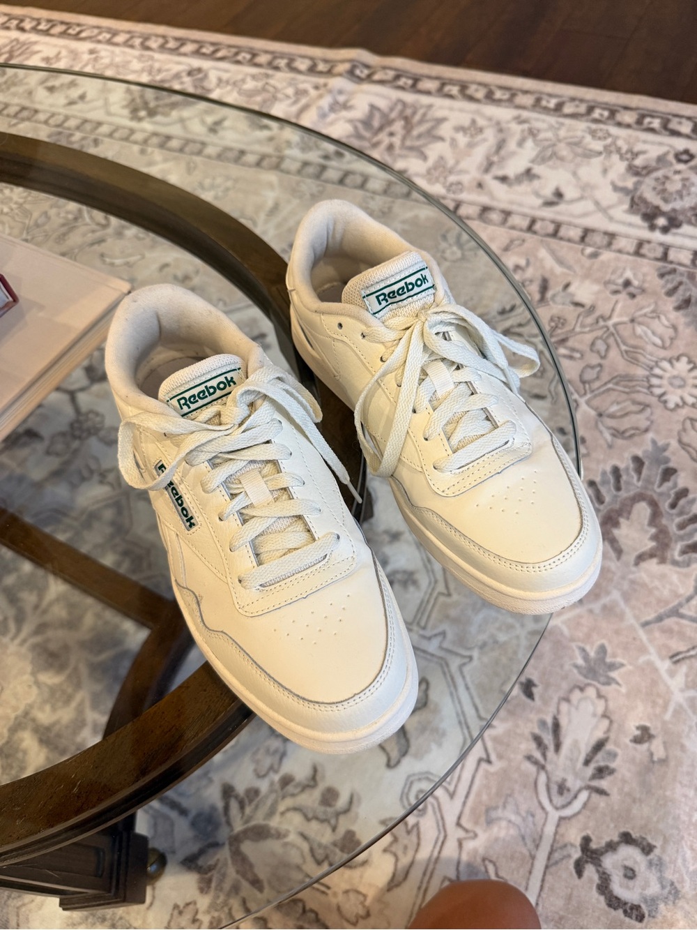 Reebok Classic White Low-Top Sneakers - Picture 5 of 7